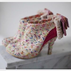 Irregular Choice multicolor baby beauty booties